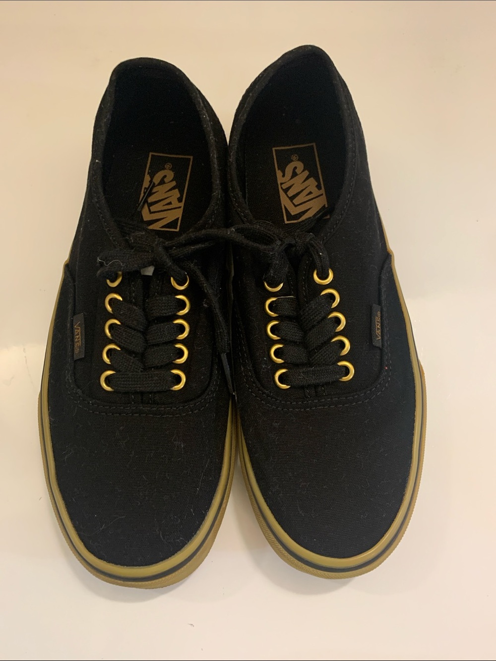 Vans women’s 8 men’s 6.5 black canvas